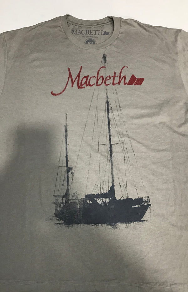 Macbeth Yacht Grey Men's Tee