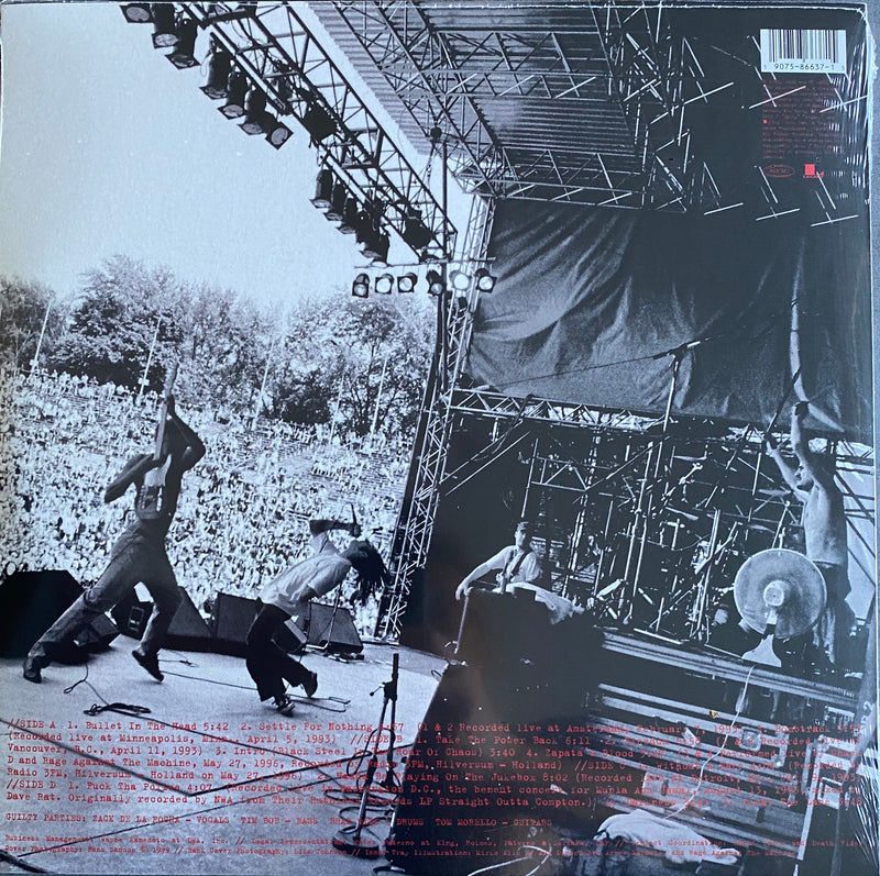 Rage Against The Machine Live & Rare RSD Bf 2018 Vinyl 2LP
