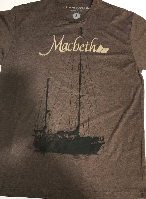 Macbeth Yacht Brown Men's Tee