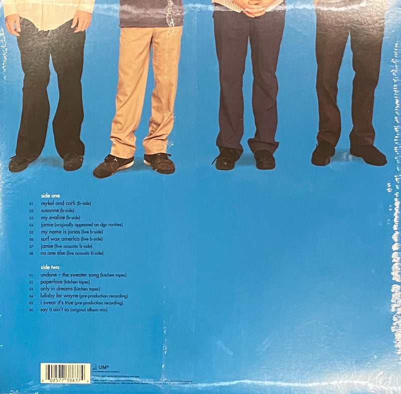 Weezer Dusty Gems Raw Nuggets Record Store Day Blue Marbled