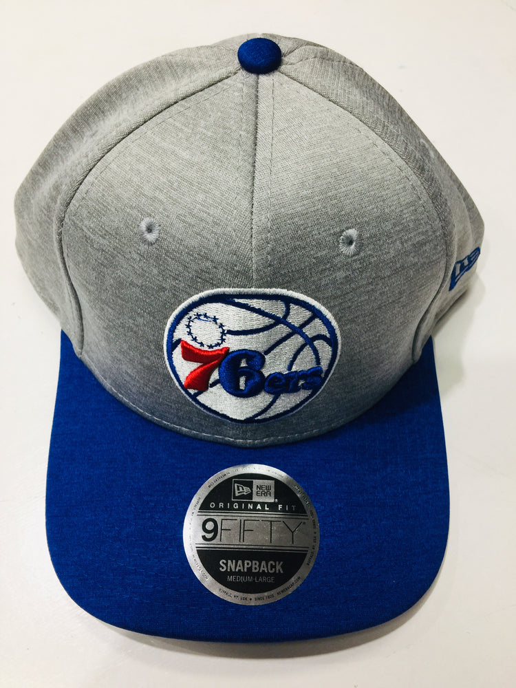 NEW ERA 950OF PC PH176 Q419 DBLSHDW PHILADELPHIA 76ERS