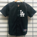 Majestic Athletic MLB LA Dodgers Kids Replica Baseball Jersey Black 7K3B7MAQ8