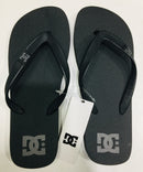 DC Shoes Men's Spray Thongs Black and Grey