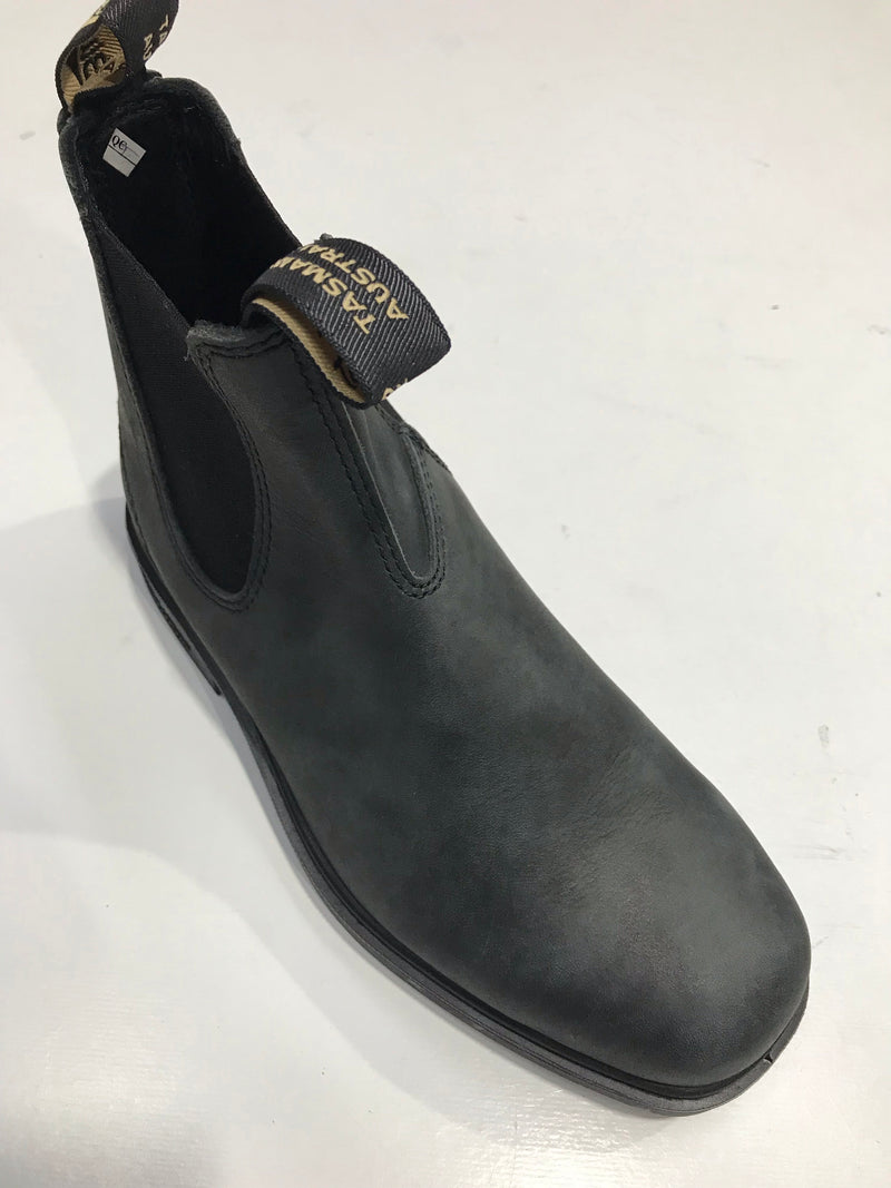 Blundstone 1308 Rustic Black Premium Leather Classic Chelsea Boot Famous Rock Shop Newcastle 2300 NSW Australia