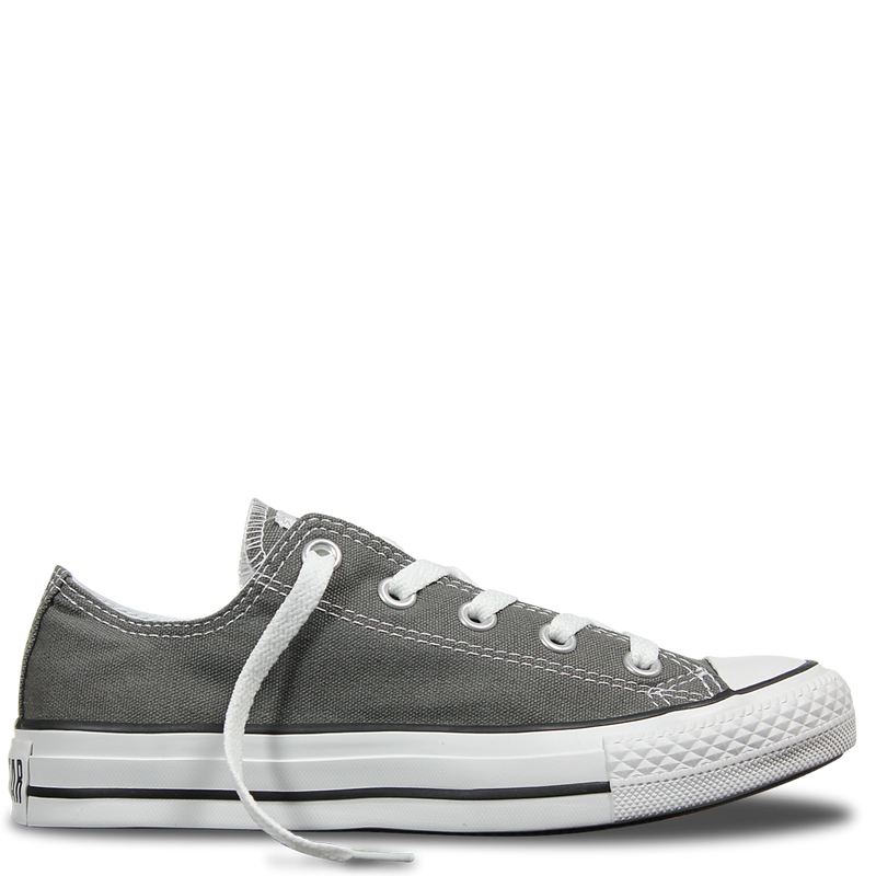 Converse Ox Charcoal Canvas Low Chuck Taylor All Star Sneakers