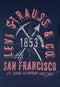 Levi's Men's T-Shirt San Francisco Navy 653470307