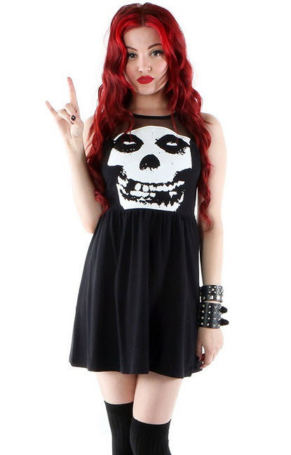 Iron Fist Misfits Mesh Dress Black