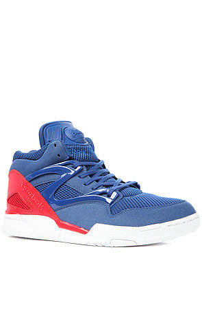 Reebok Pump Omni Lite Team Dark Royal Blue Red White