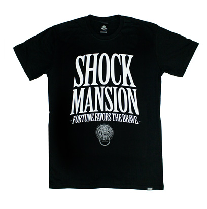 Shock Mansion T-Shirt Fortune Black