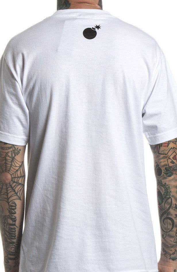 The Hundreds Forever Bar White Logo T-Shirt Famous Rock Shop Newcastle 2300 NSW Australia