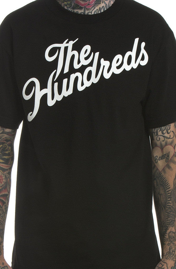 The Hundreds Forever Slant Black T-Shirt