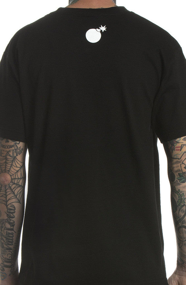 The Hundreds Forever Slant Black T-Shirt