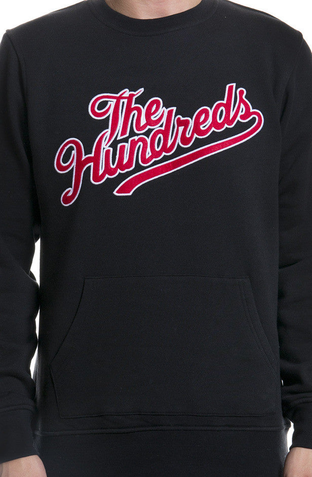 The Hundreds Classless Crewneck Black/ Red
