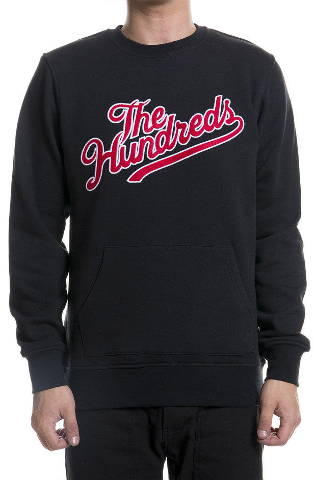 The Hundreds Classless Crewneck Black/ Red