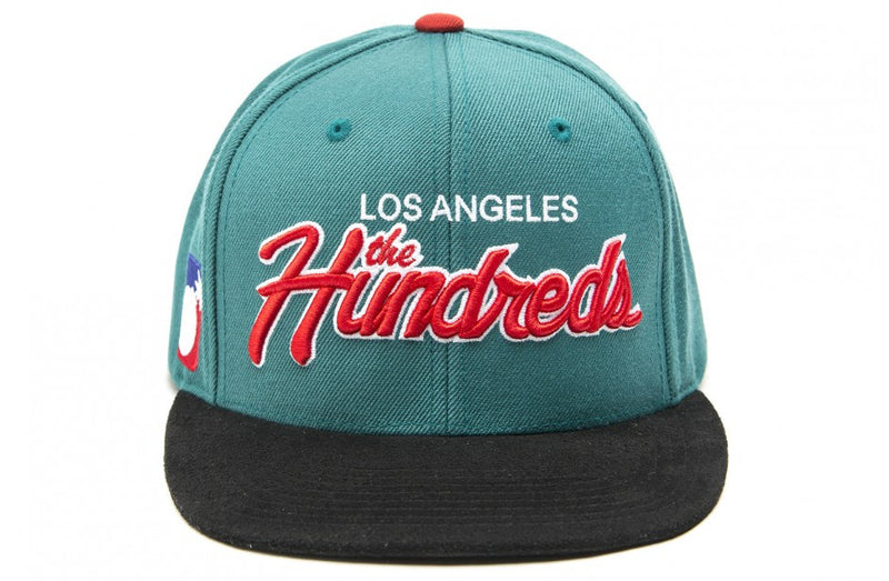 The Hundreds Team Two Tourquise Adjustable Back Cap