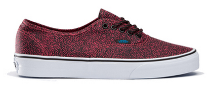 Vans Authentic Speckle Rouge RedTrue White Famous Rock Shop Newcastle 2300 NSW Australia
