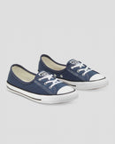 Converse dainty cheap ballerina navy